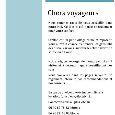 Apartament Le Nid De La Baie Crollon Zewnętrze zdjęcie