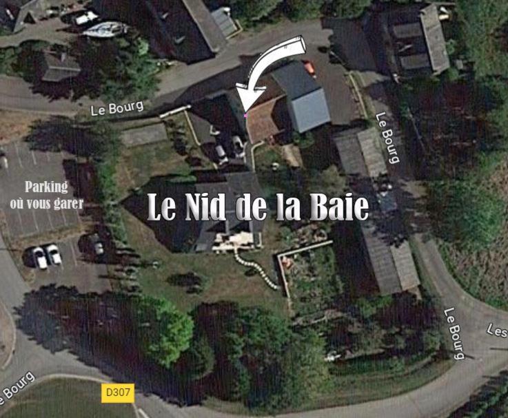 Apartament Le Nid De La Baie Crollon Zewnętrze zdjęcie